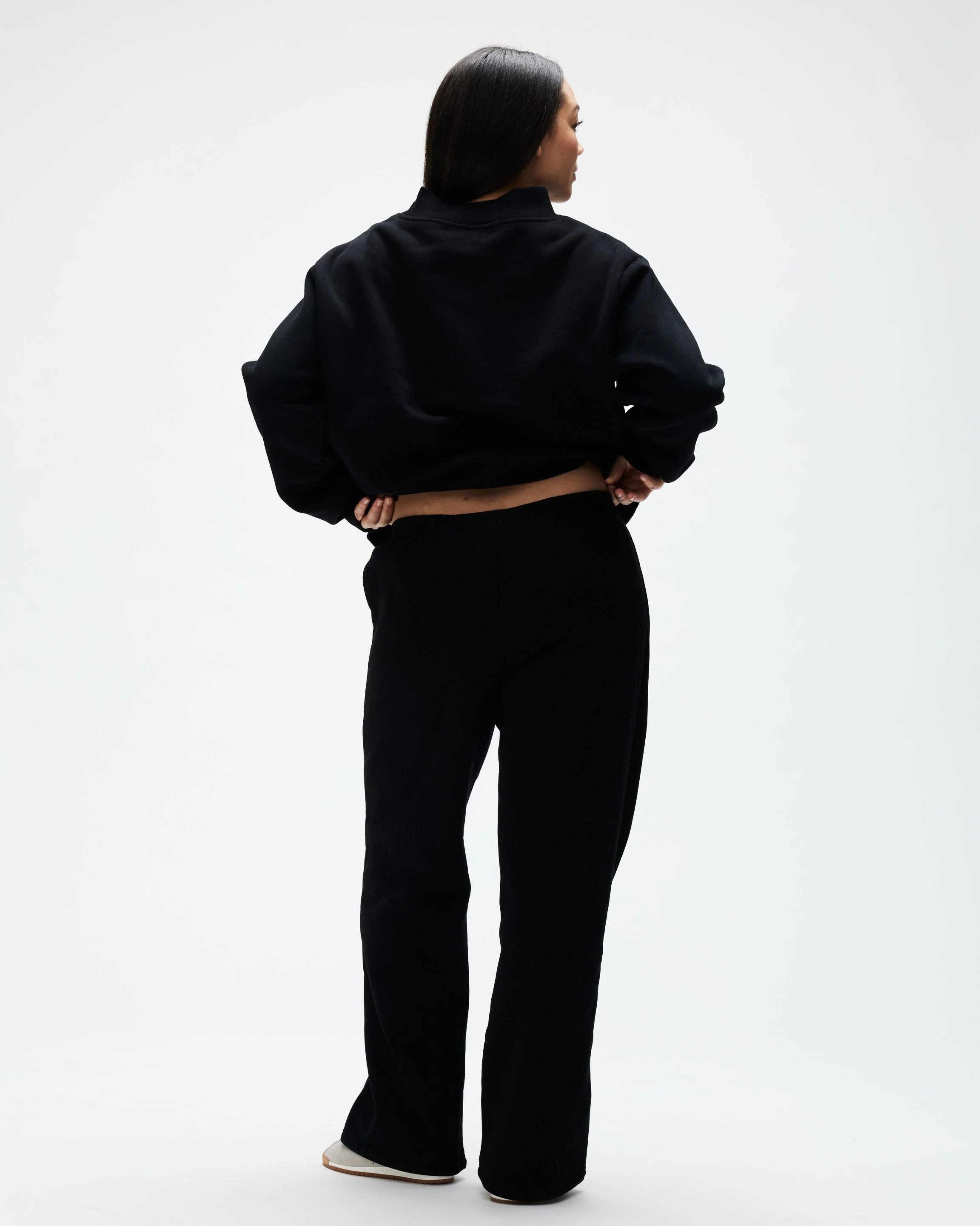 Boxer Sweatpants - Black - Image 4