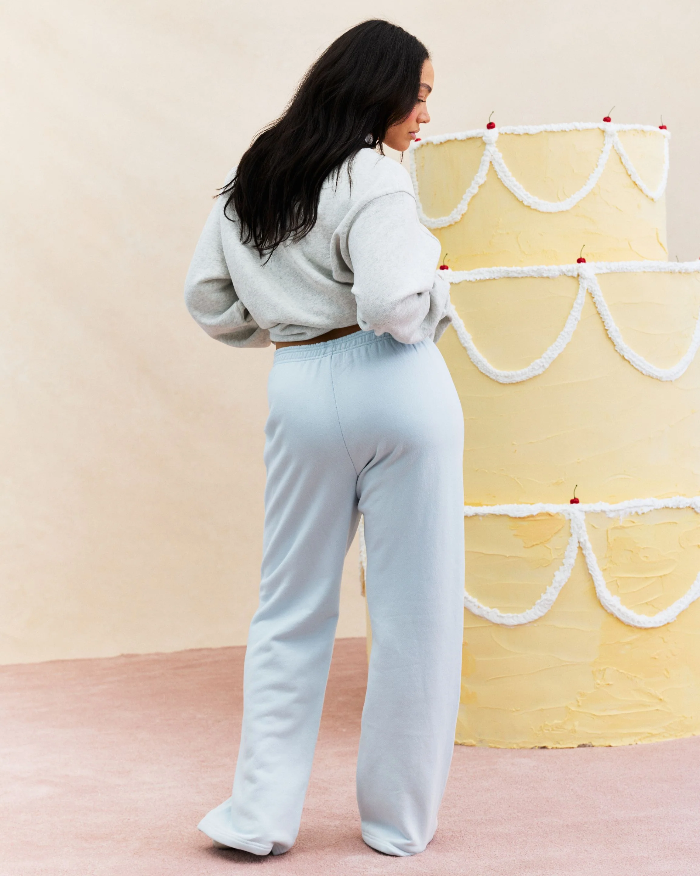 Boxer Sweatpants - Frosting - Image 4