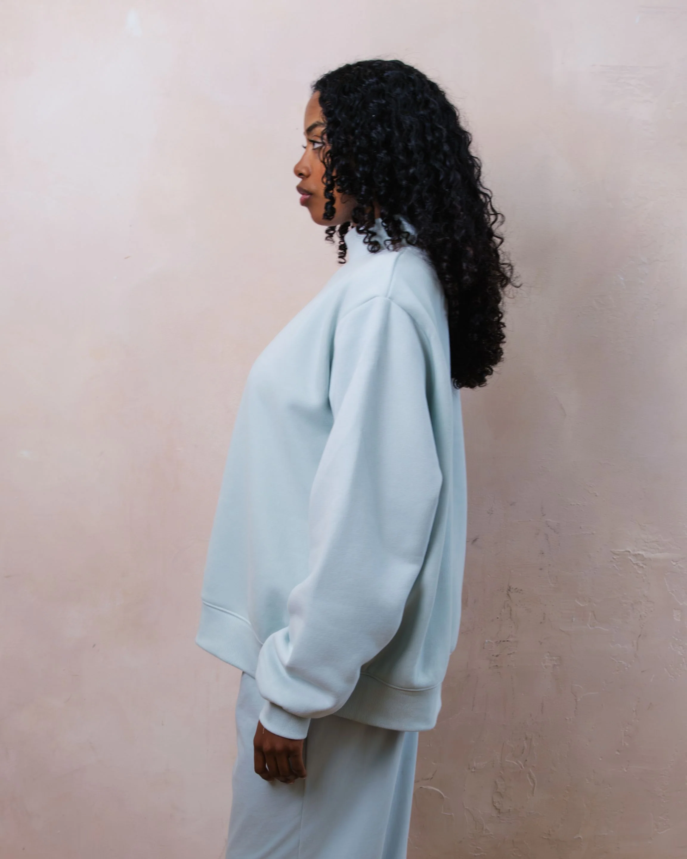 Bridal Classic Mockneck - Pale Blue - Image 3
