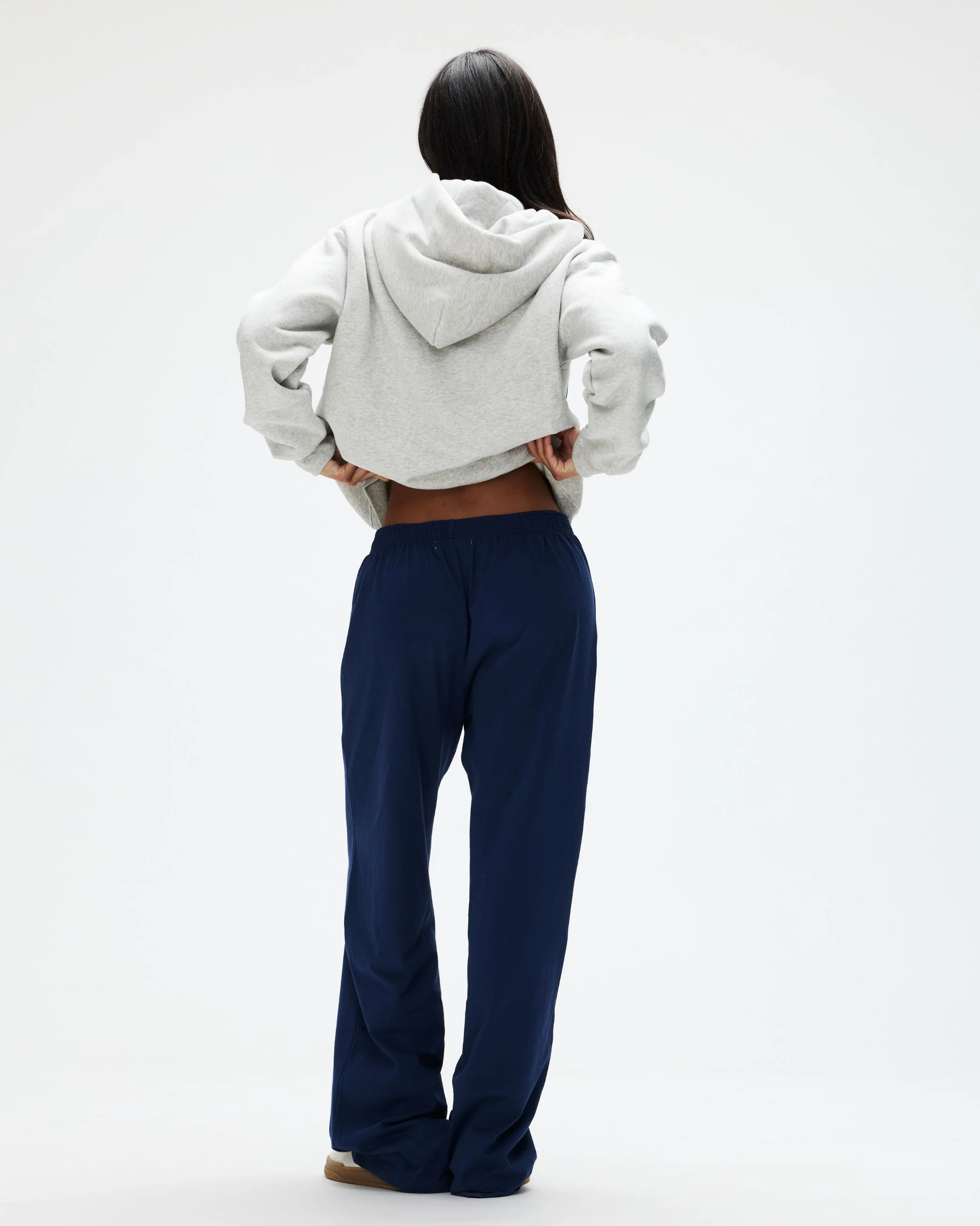 Cotton Boxer Pants - Denim - Image 4