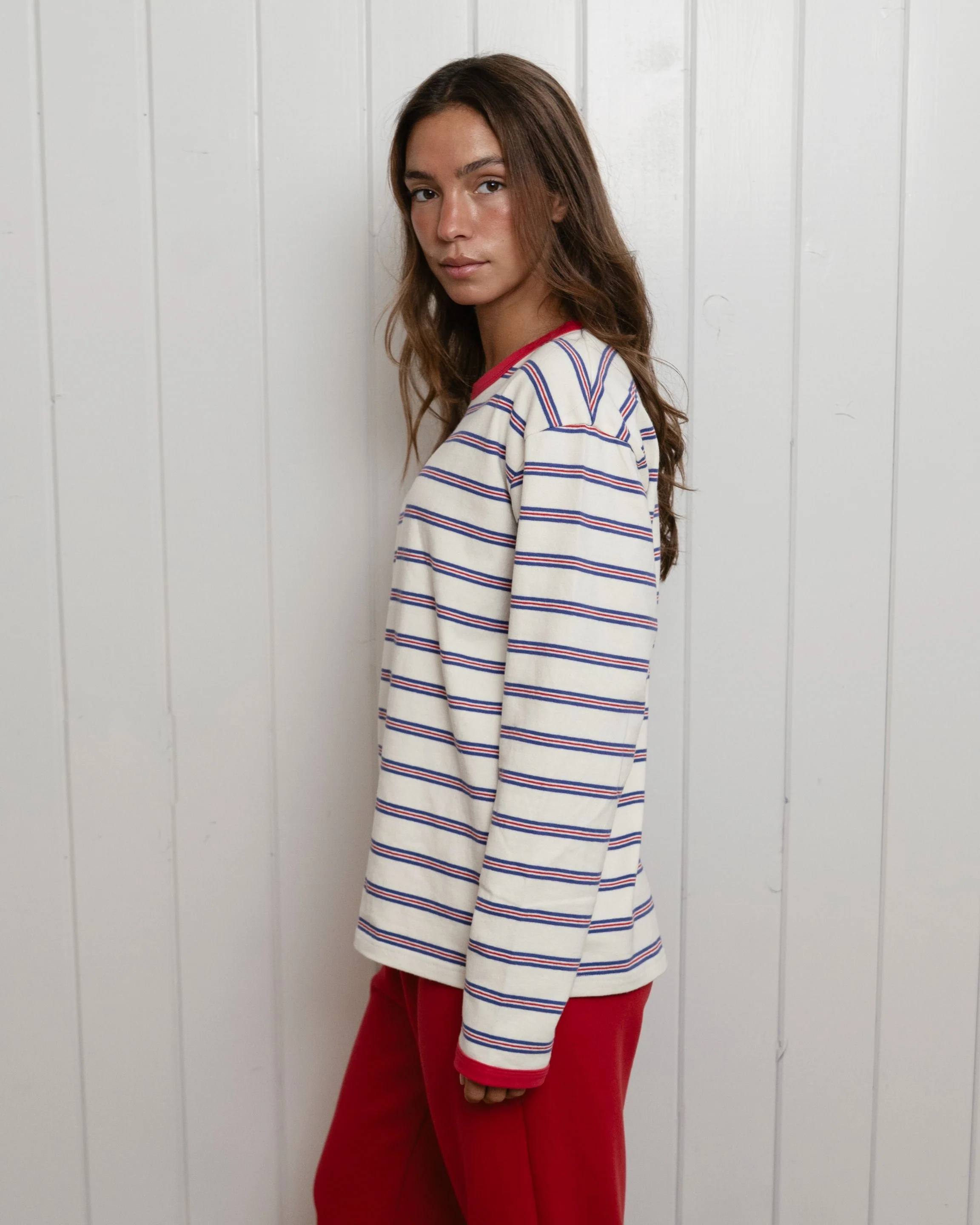 Long Sleeve Shirt - Anchor Stripe - Image 3