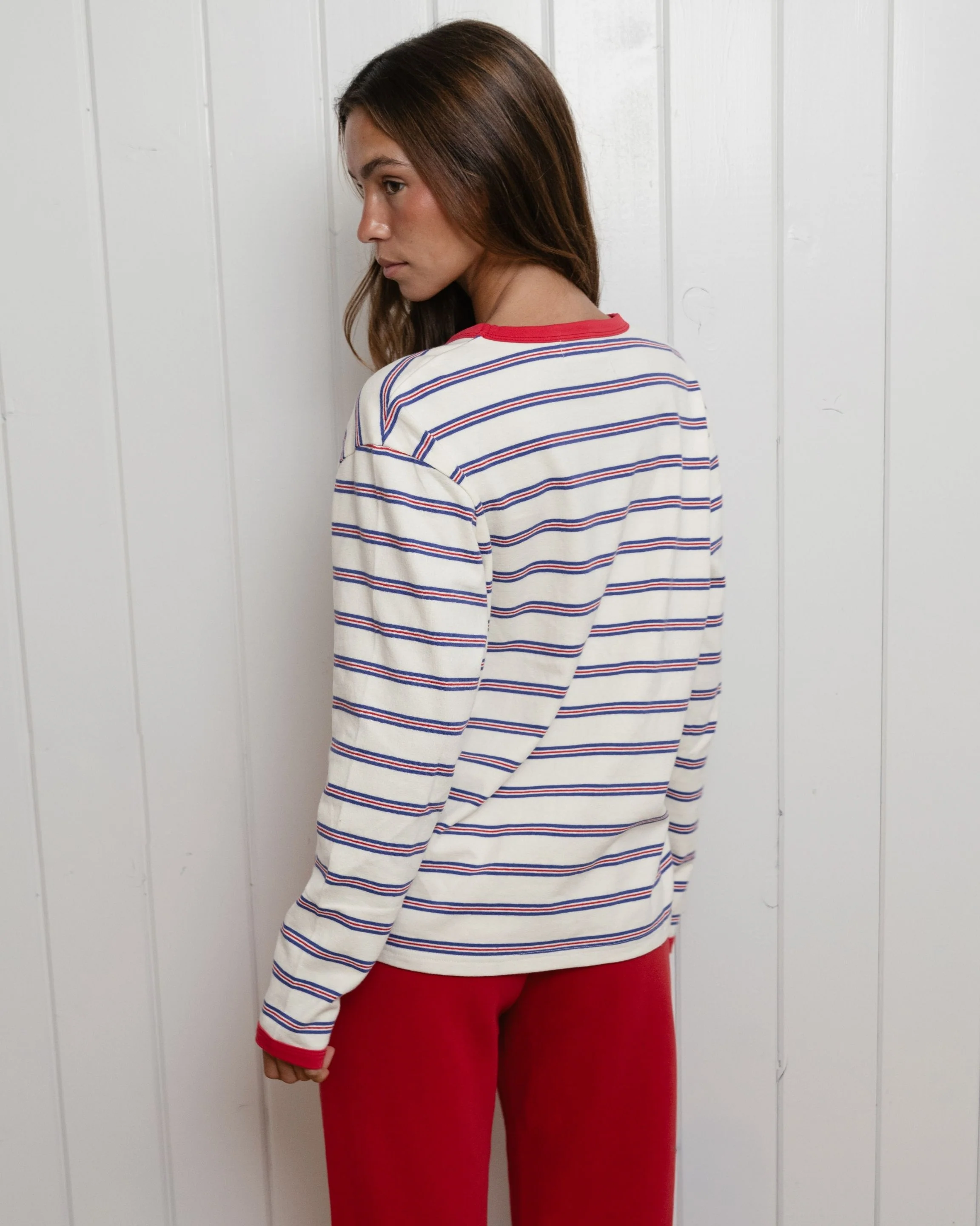 Long Sleeve Shirt - Anchor Stripe - Image 4