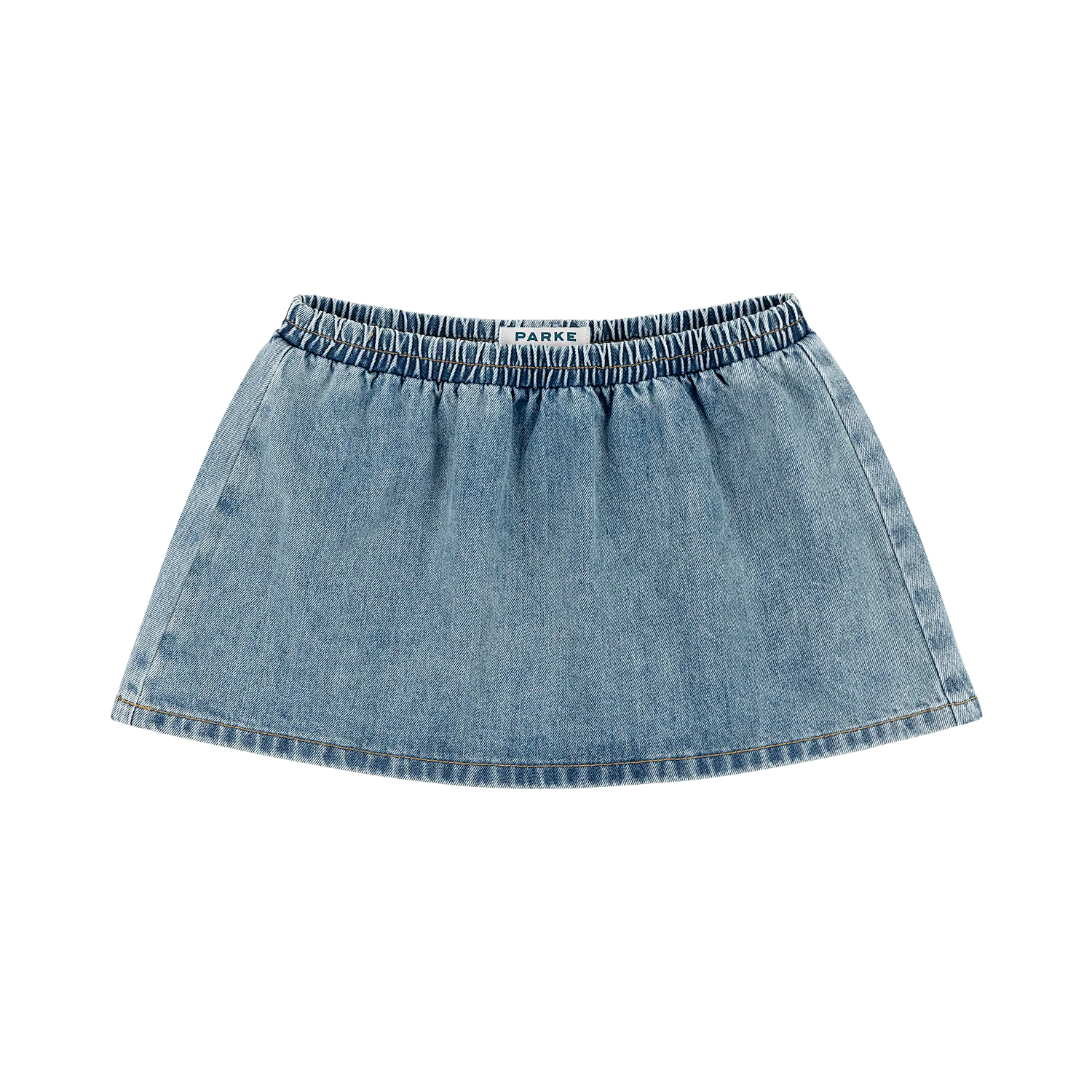 Elastic Mini Skirt - Vintage Wash