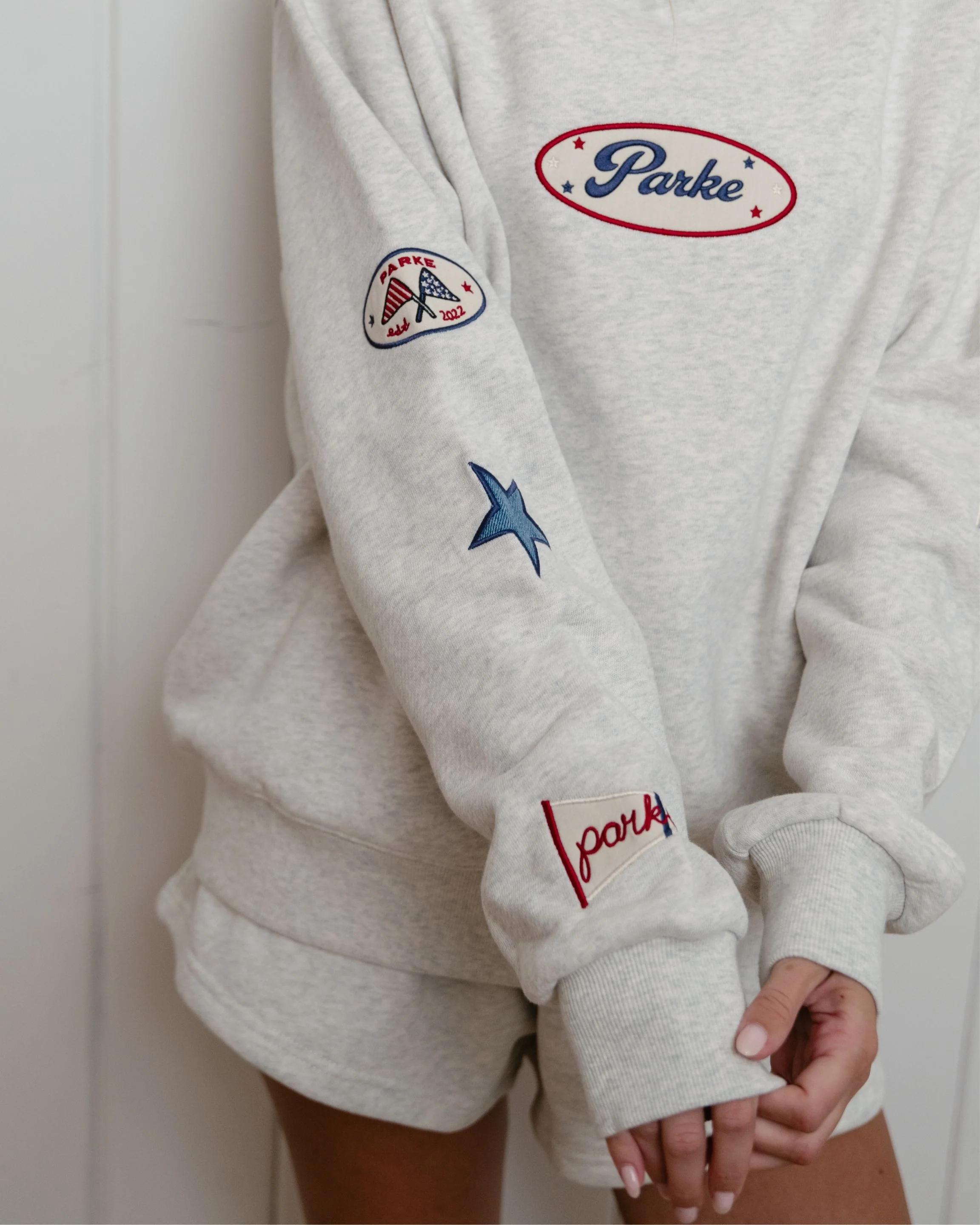 Flagship Mockneck - Heather Grey Patch - Image 5