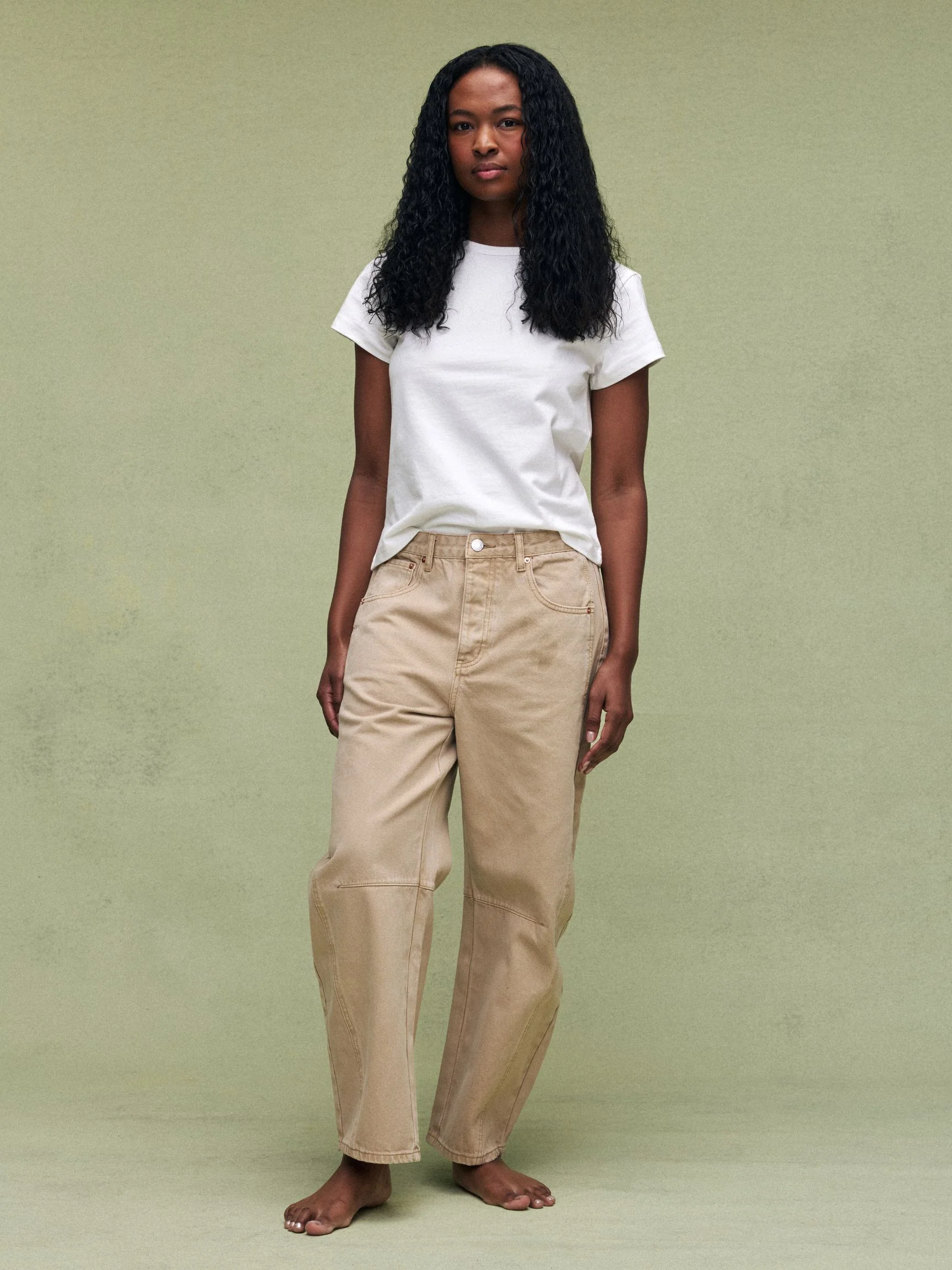 Horseshoe Jeans - Camel - Image 2