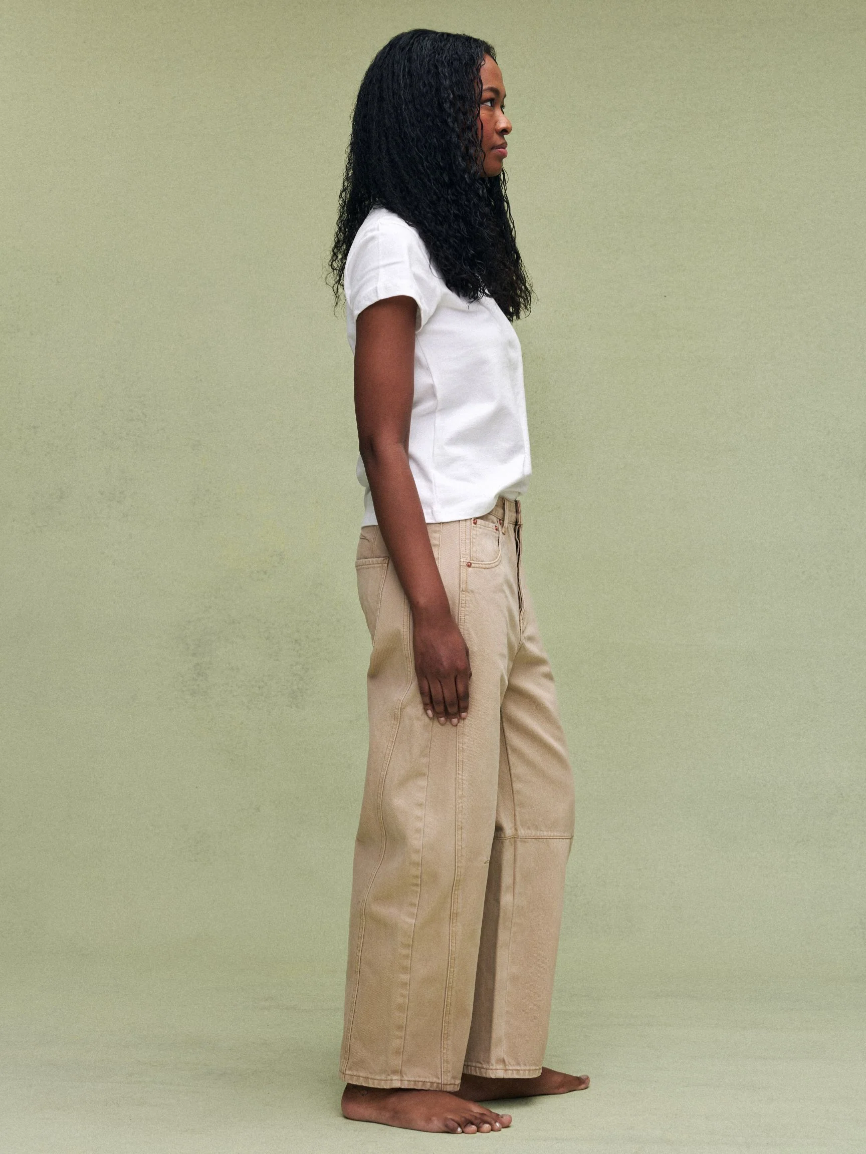 Horseshoe Jeans - Camel - Image 3