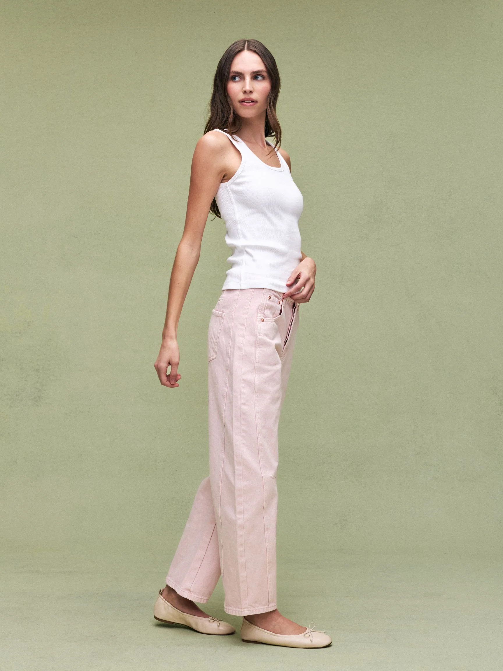 Horseshoe Jeans - Pink - Image 3