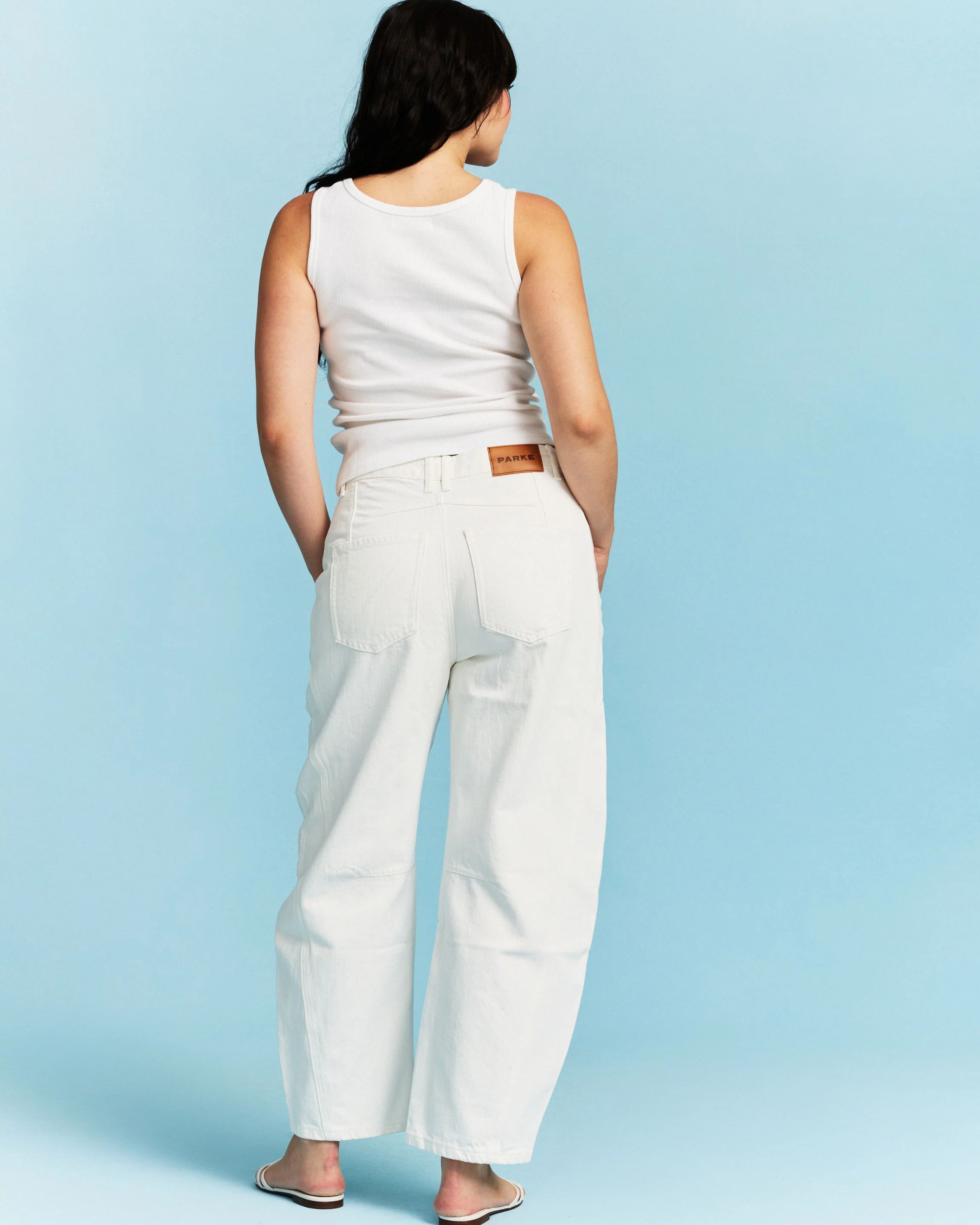 Horseshoe Jeans - White - Image 4