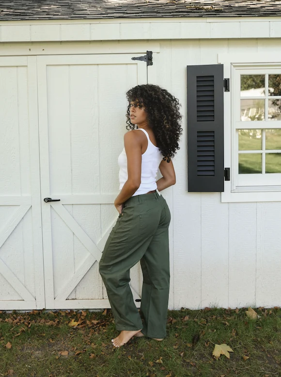 Cotton Twill Horseshoe Pants - Image 11
