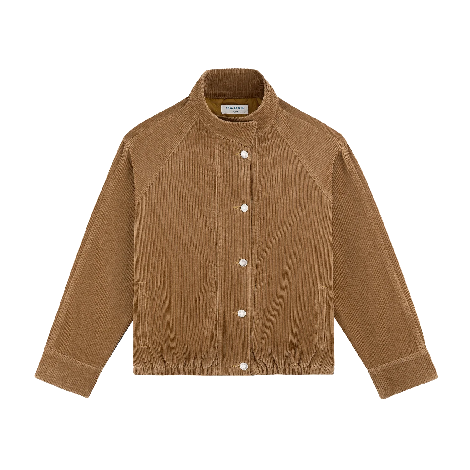 Lined Corduroy Bomber Jacket - Image 6