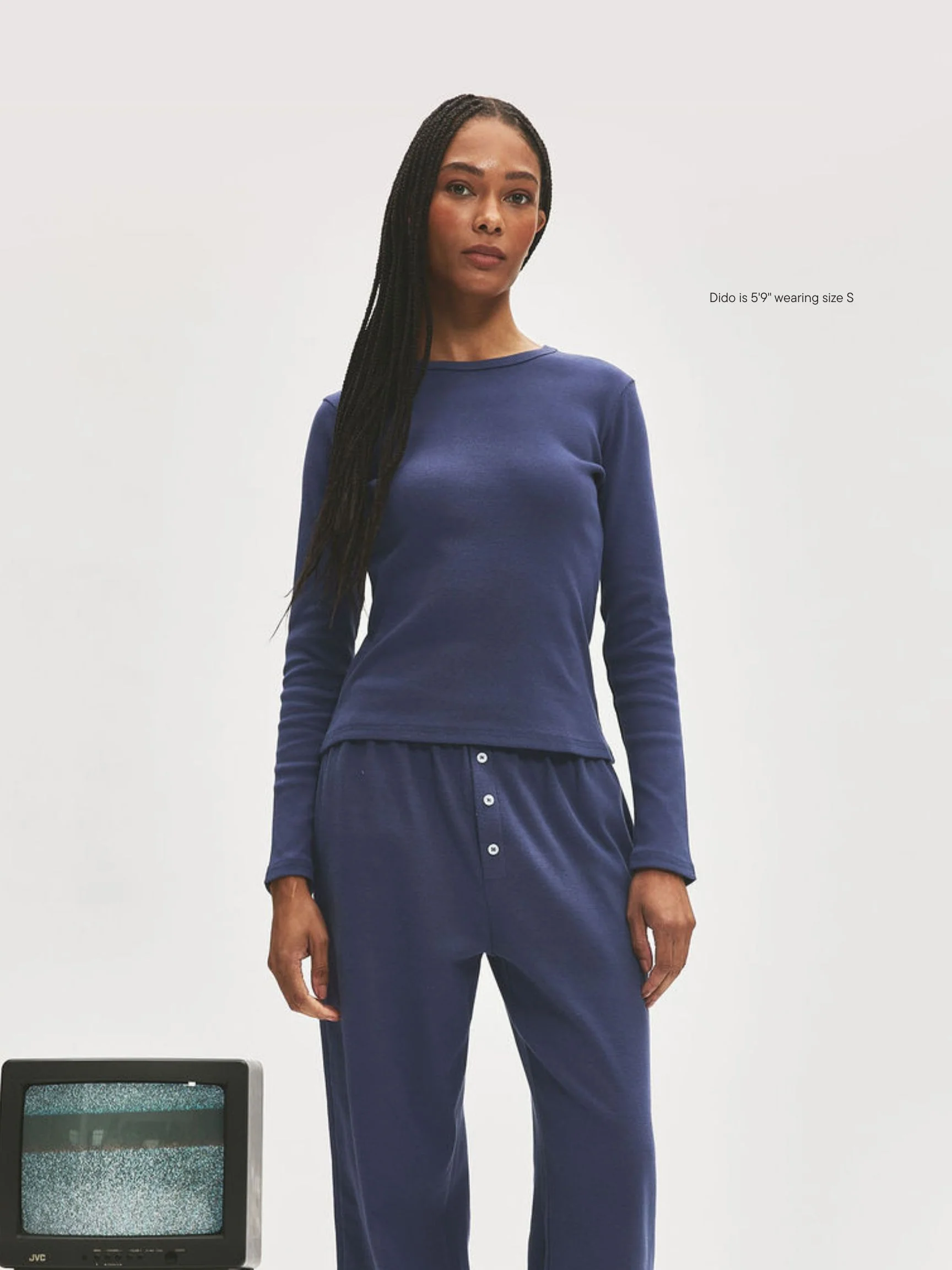 Ribbed Long Sleeve T-Shirt - Image 6