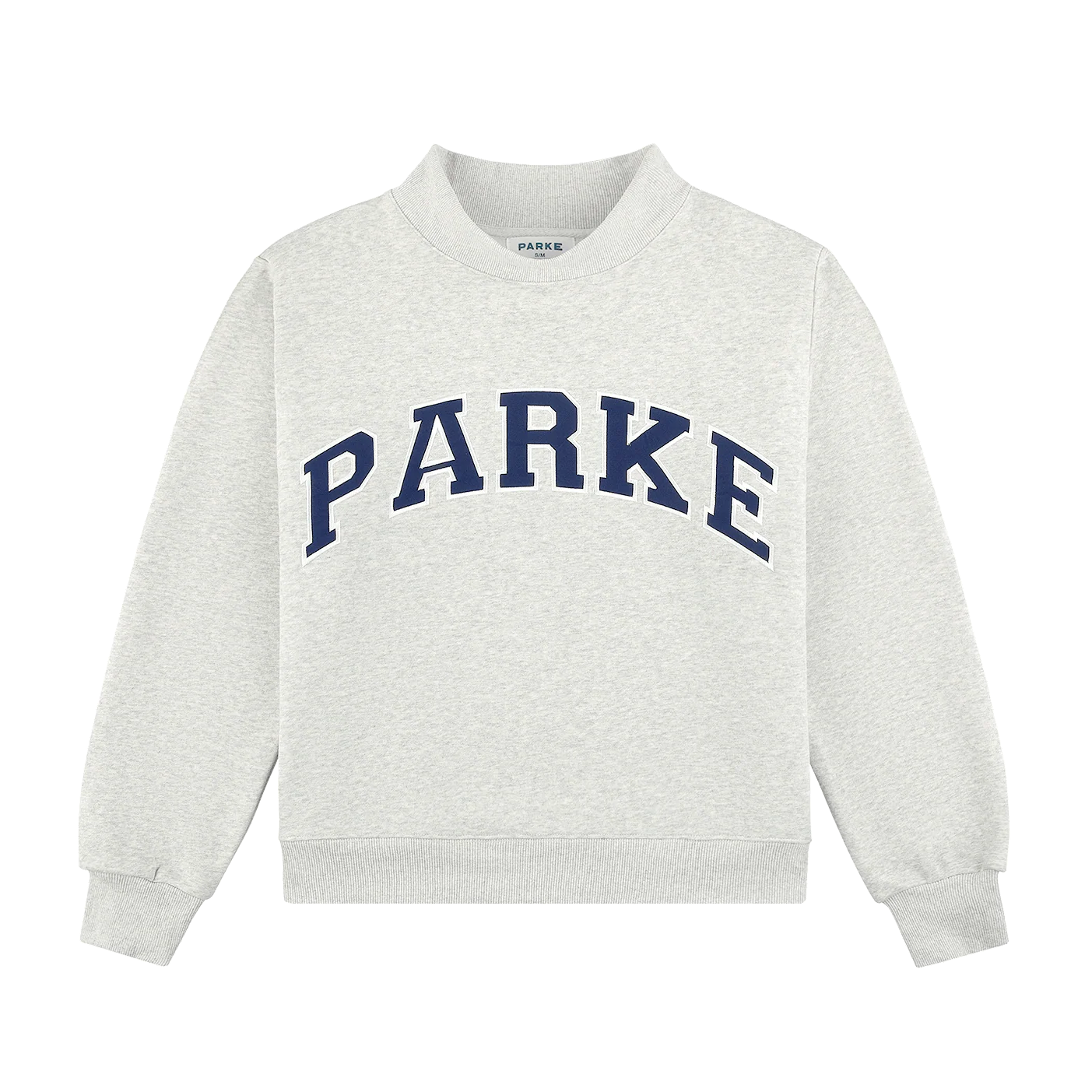 OG Varsity Mockneck - Classic Grey + Denim