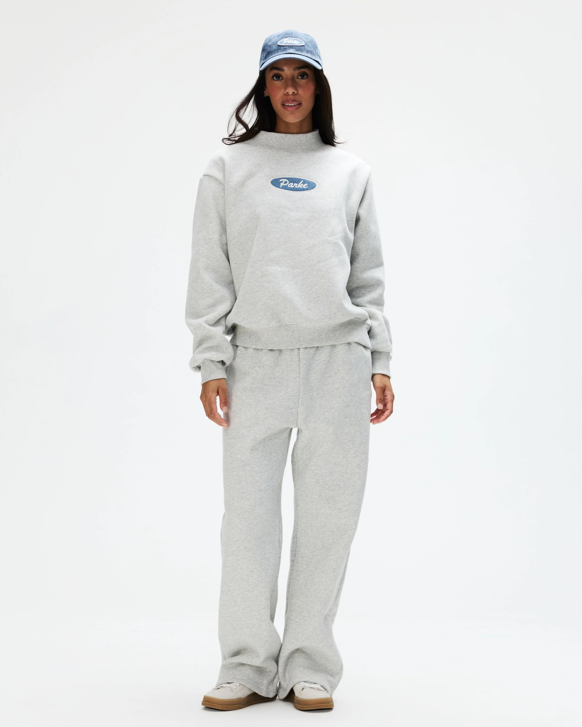Signature Patch Mockneck - Classic Grey - Image 2