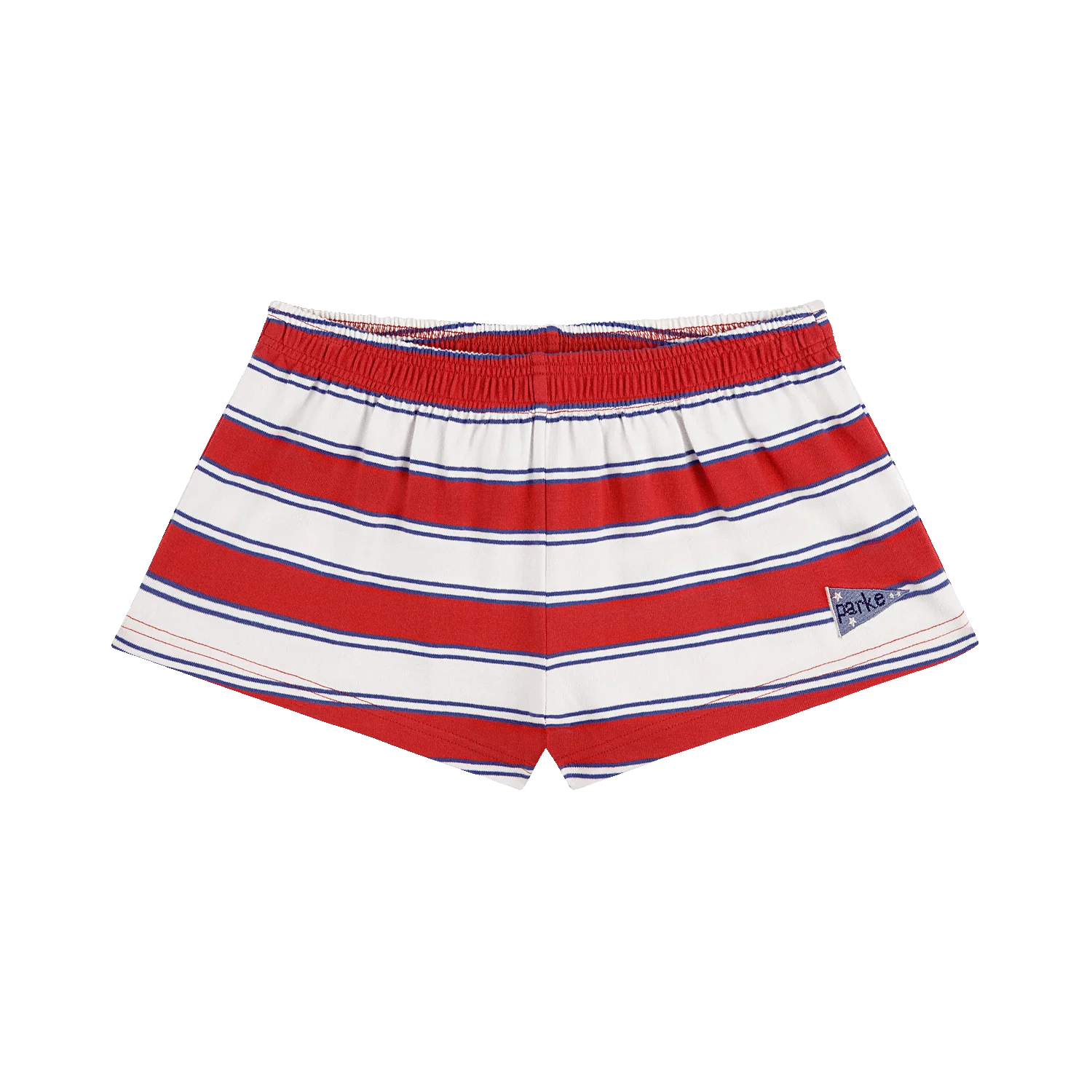 Patched Cotton Boxer Shorts - Lighthouse Stripe