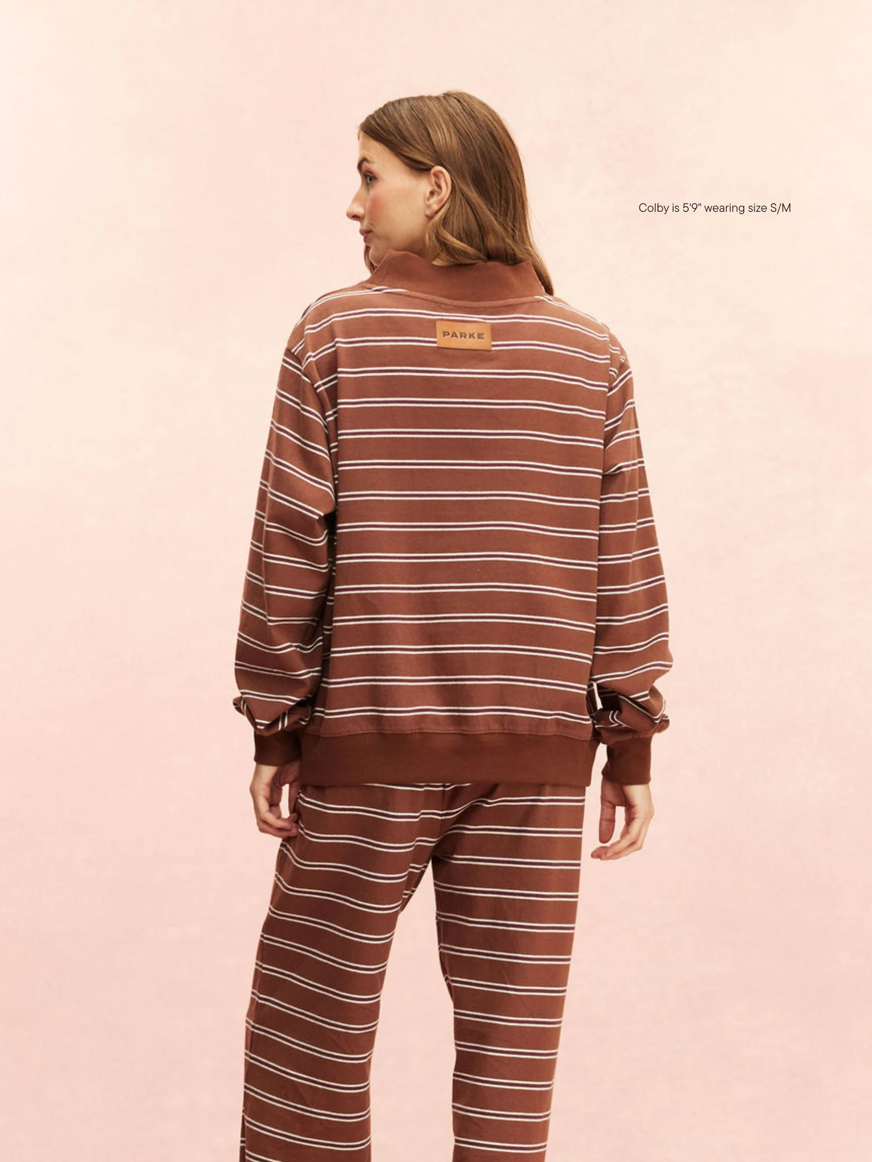 Striped Mockneck Pullover - Image 4