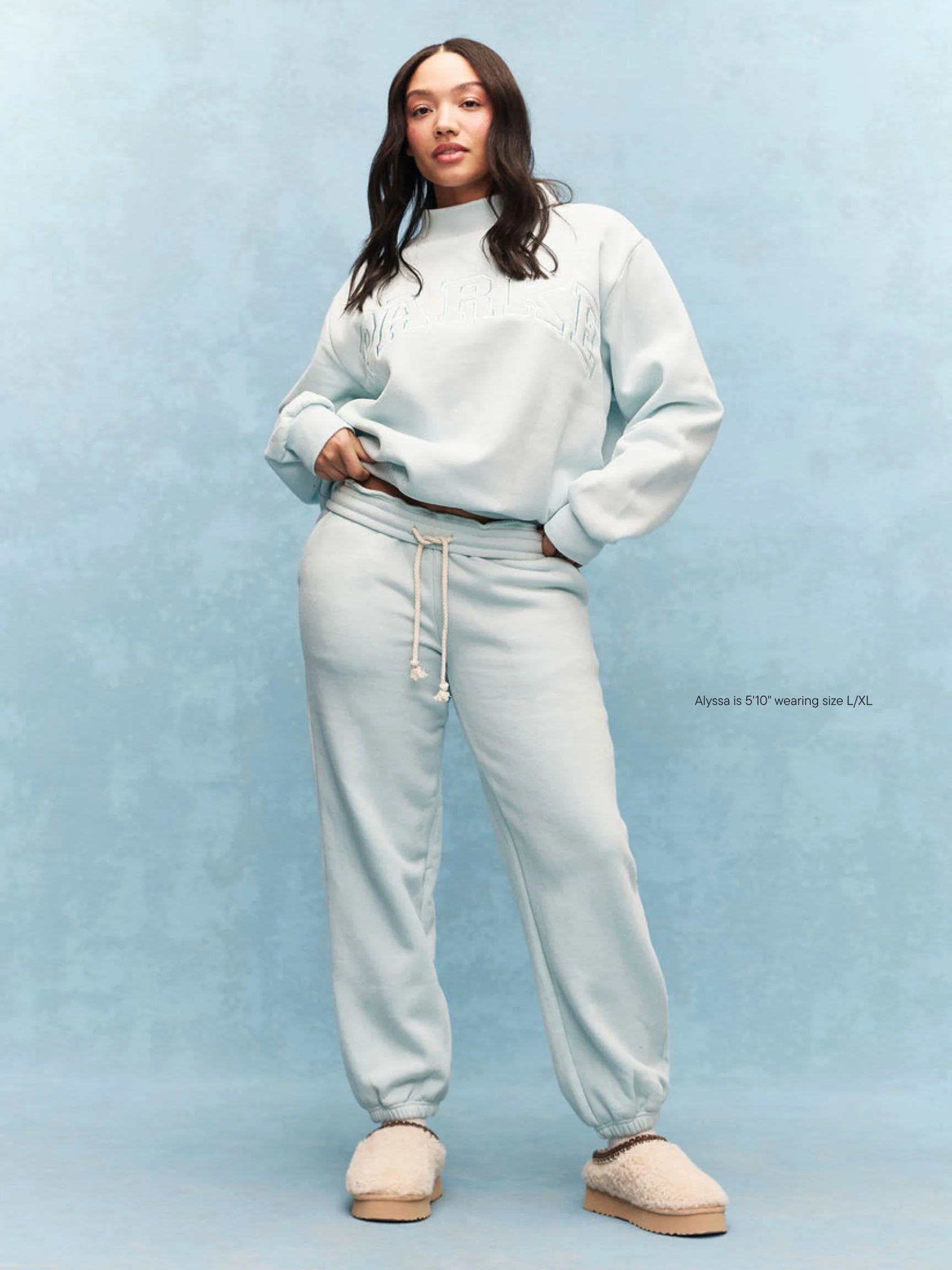 Drawstring Unisex Sweatpants - Arctic - Image 2