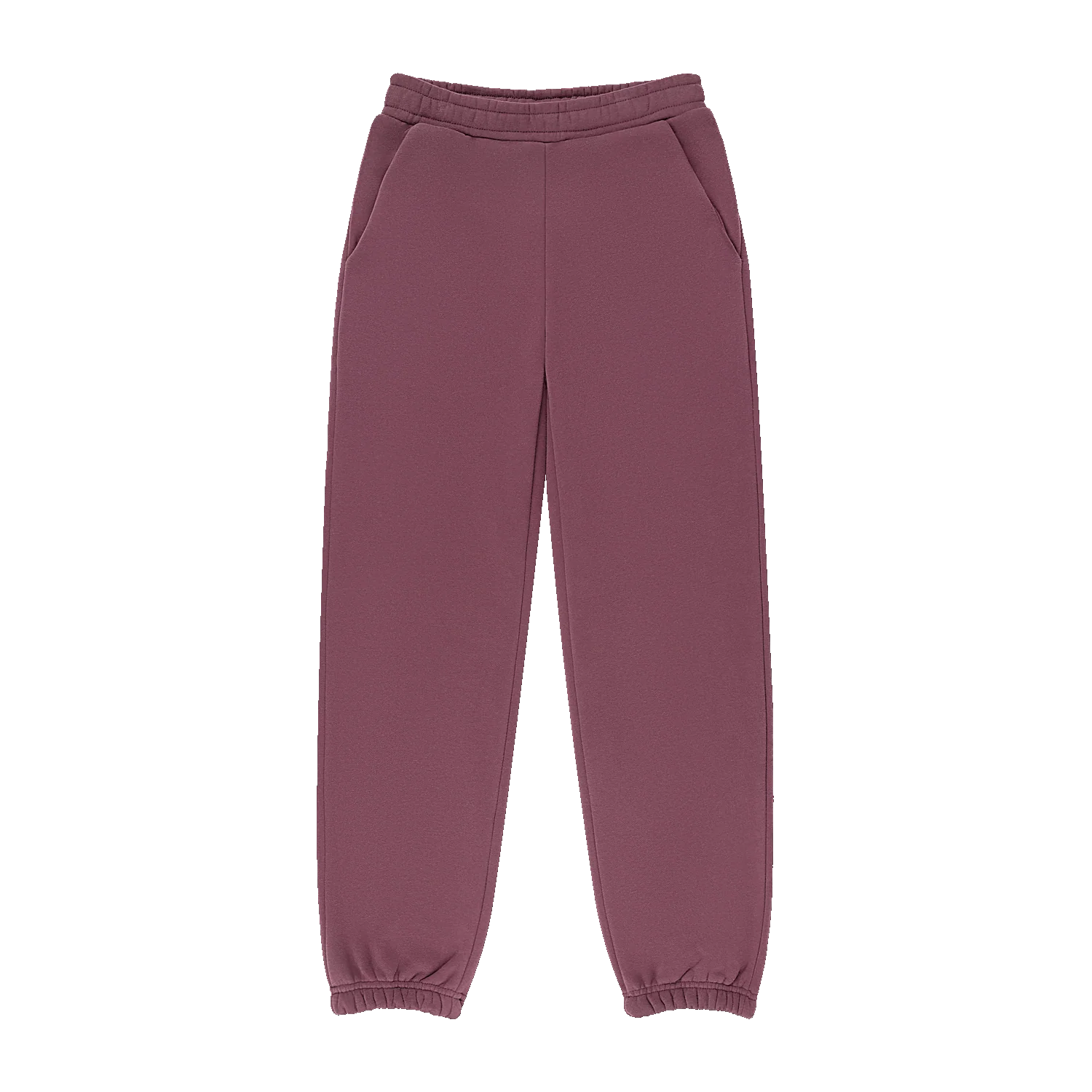 Drawstring Unisex Sweatpants - Eggplant