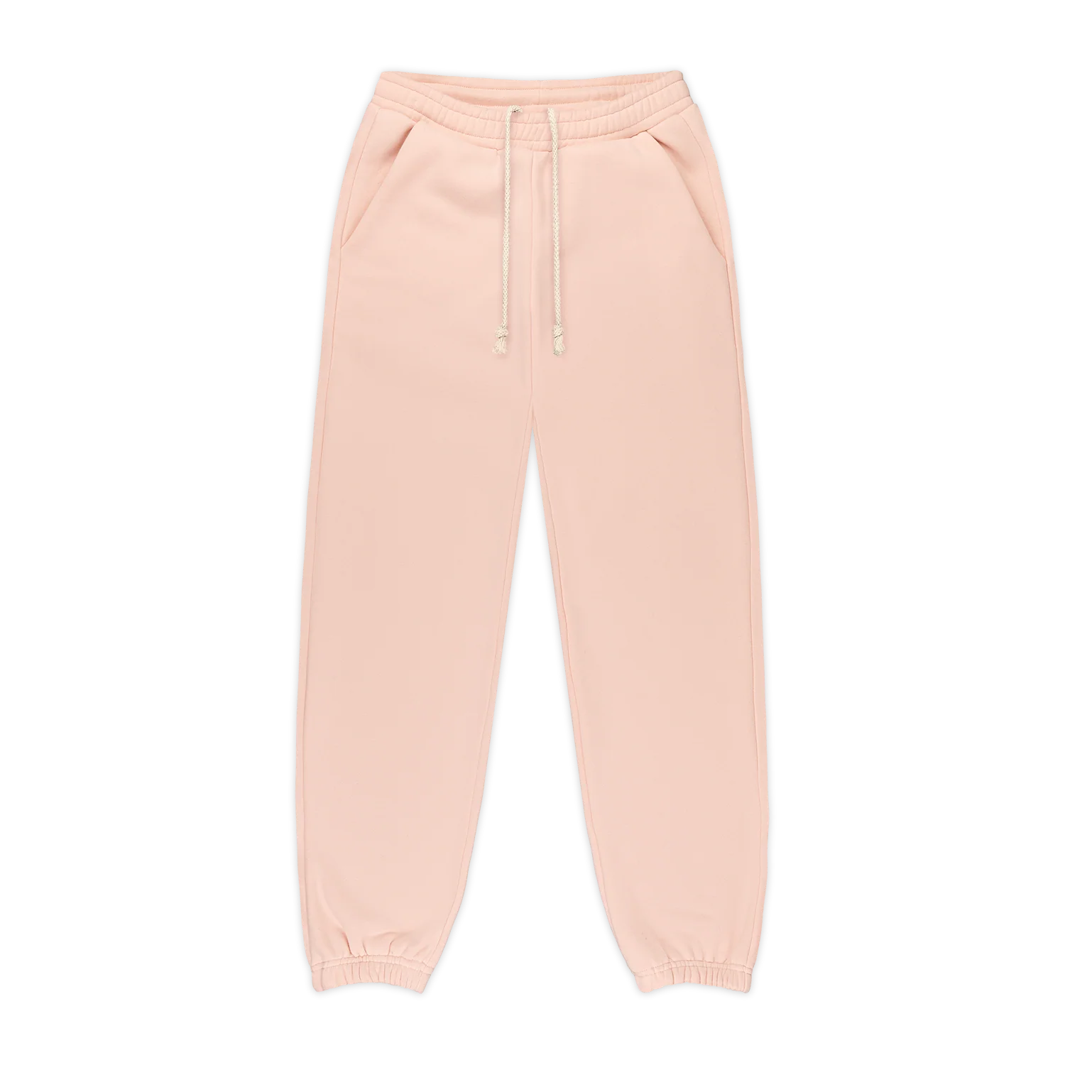 Drawstring Unisex Sweatpants - Peony