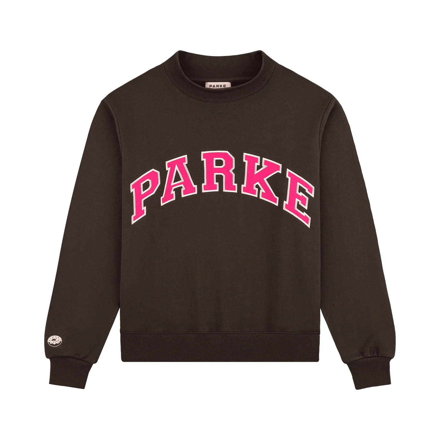 Parke x Dunkin' Varsity Mockneck - Espresso