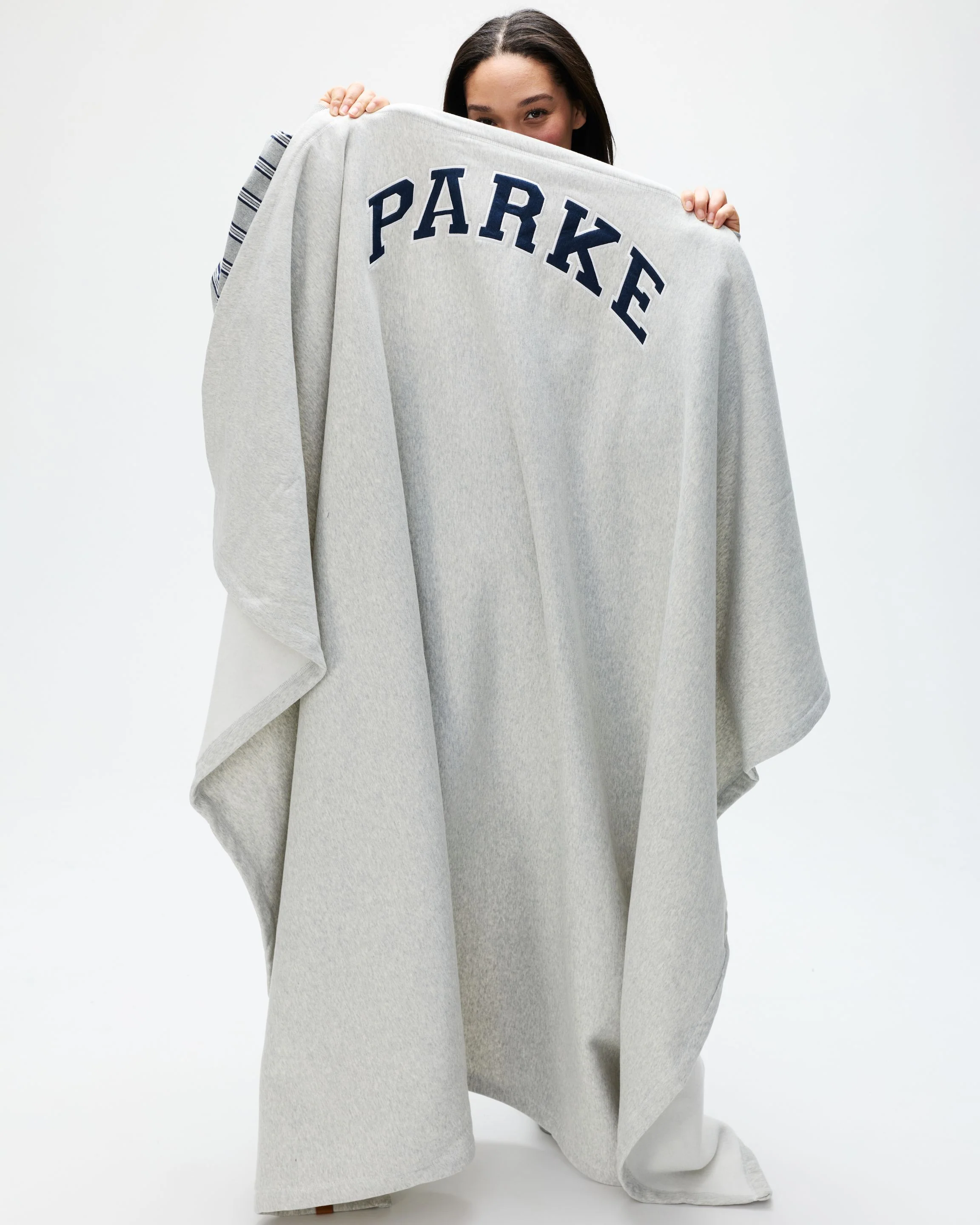 Varsity Blanket - Classic Grey - Image 2