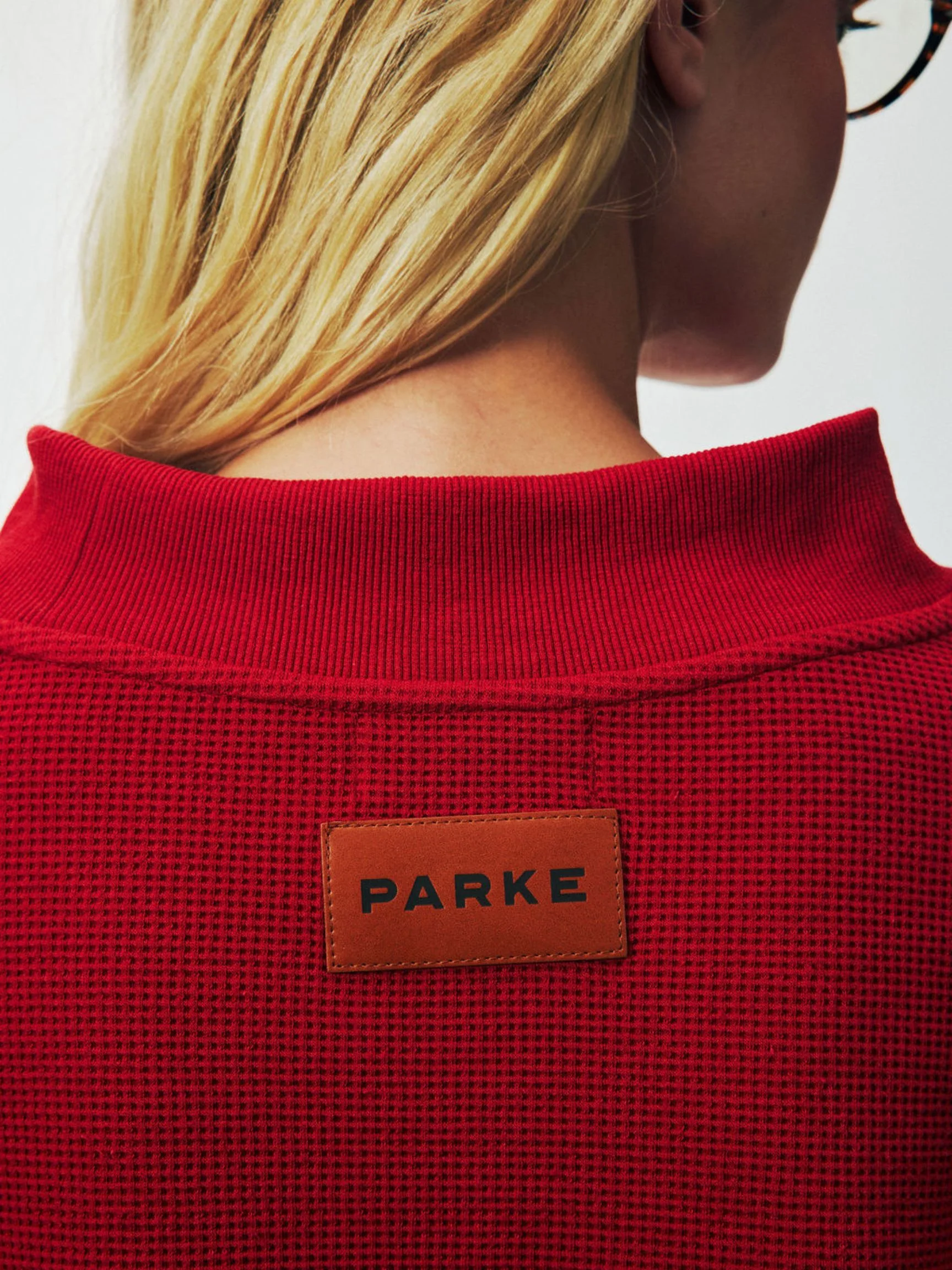 Holiday Waffle Mockneck Pullover - Image 5