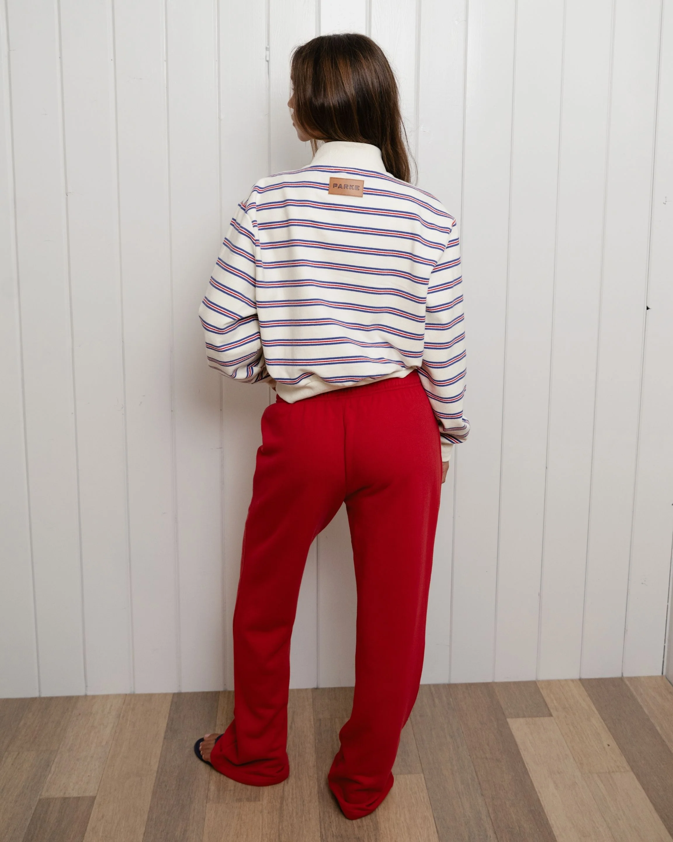 Zip Up Mockneck - Anchor Stripe - Image 4