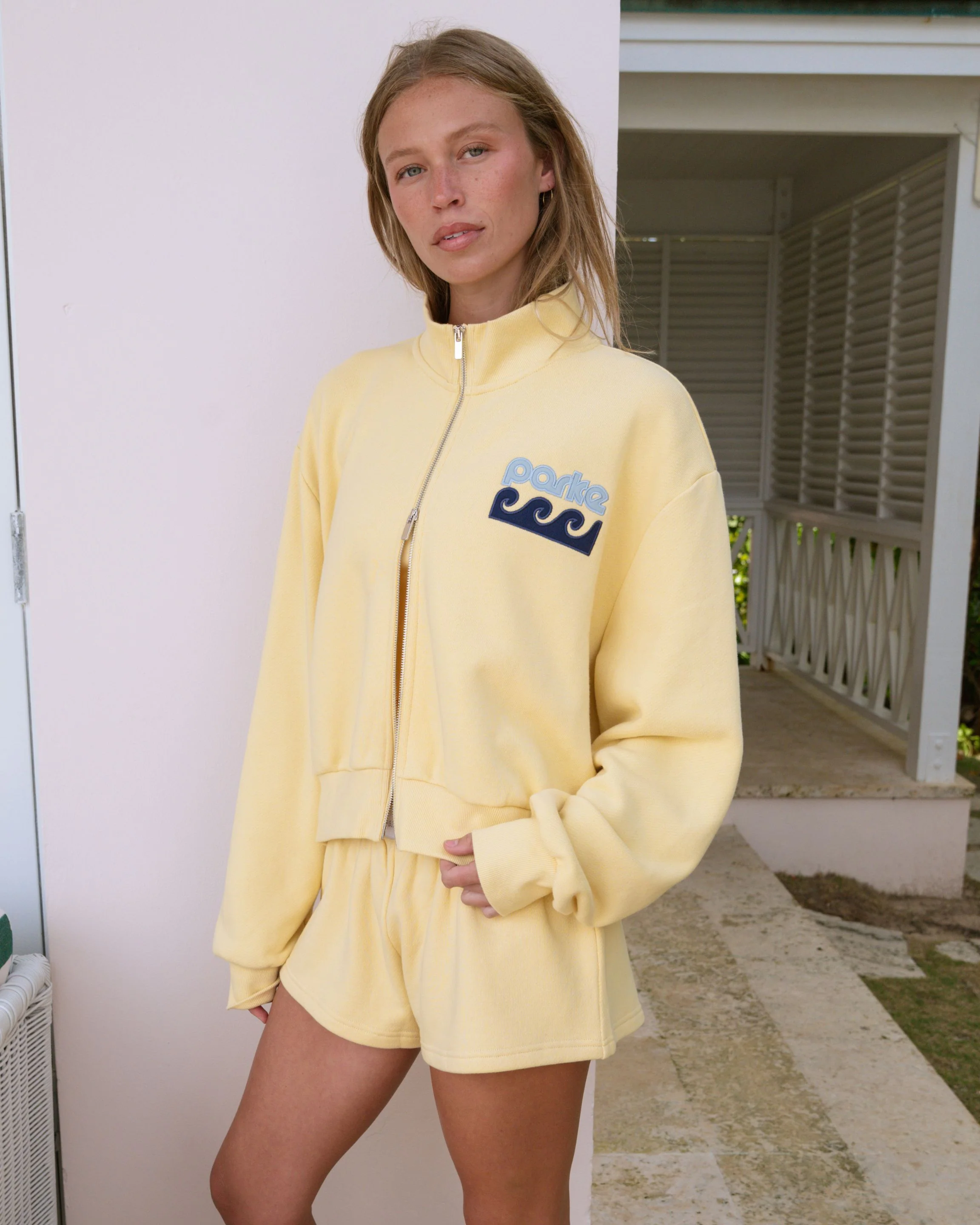 Zip Up Mockneck - Peel - Image 3